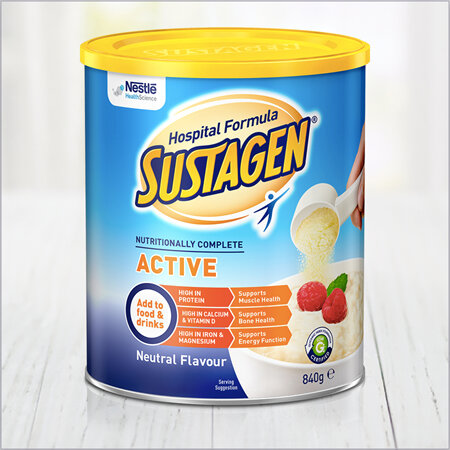 Sustagen® Hospital Formula Active 840g - Neutral Flavour
