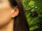 Sweet Juliet Sterling Silver Heart Stud Earrings Julia Banks Jewellery