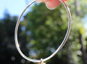 Sweetheart bangle minimal 9k gold sterling silver lily griffin nz jewellery
