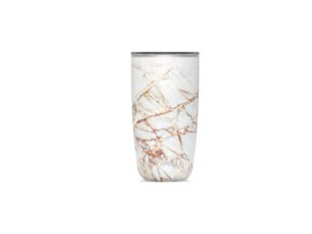 S'well Tumbler with Lid 530ml - Calacatta Gold