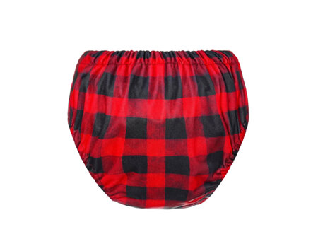 Swim Nappy Large - Gumboot Gingham