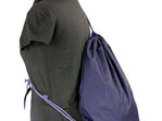 swim pouch purple worn cross body