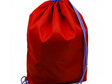 swim pouch red with purple contrast