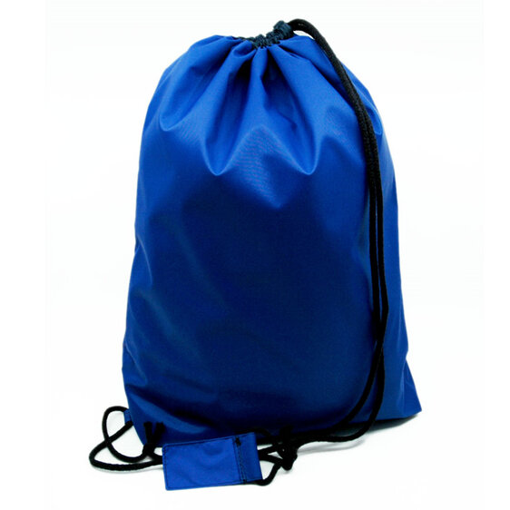 swim pouch royal with navy contrast