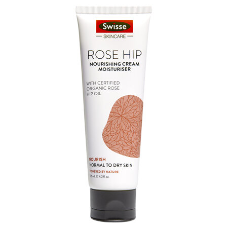 Swisse Rose Hip Nourishing Cream Moisturiser 125mL