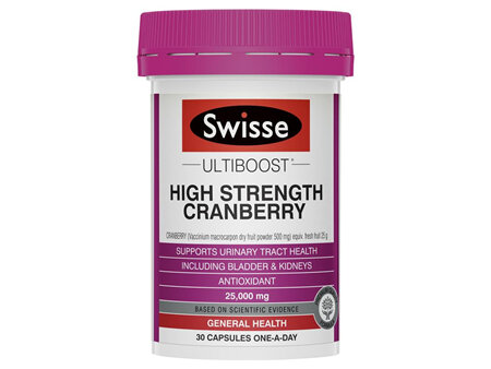 Swisse UltiBoost H/Strength Cranberry 30 Capsules