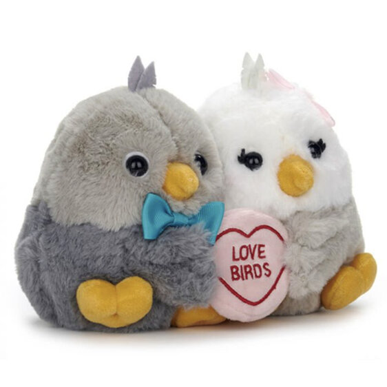 Swizzels Love Hearts Bird Couple Love Birds Valentine's Soft Toy Plush