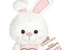 Swizzels Love Hearts Bunny I Love You Plush Valentine's Soft Toy