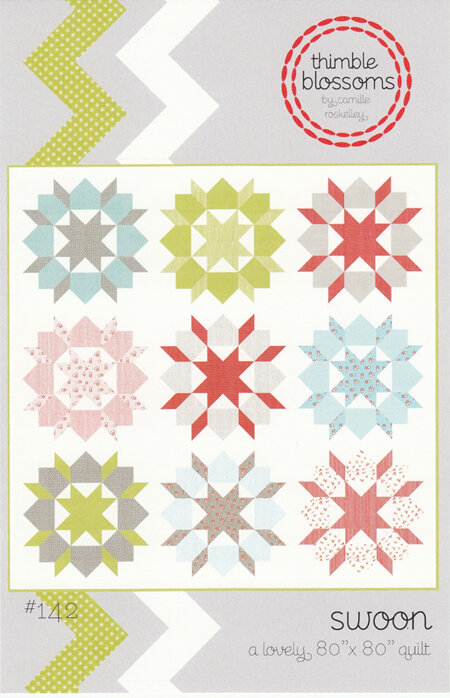 Swoon Quilt Pattern from Thimble Blossoms