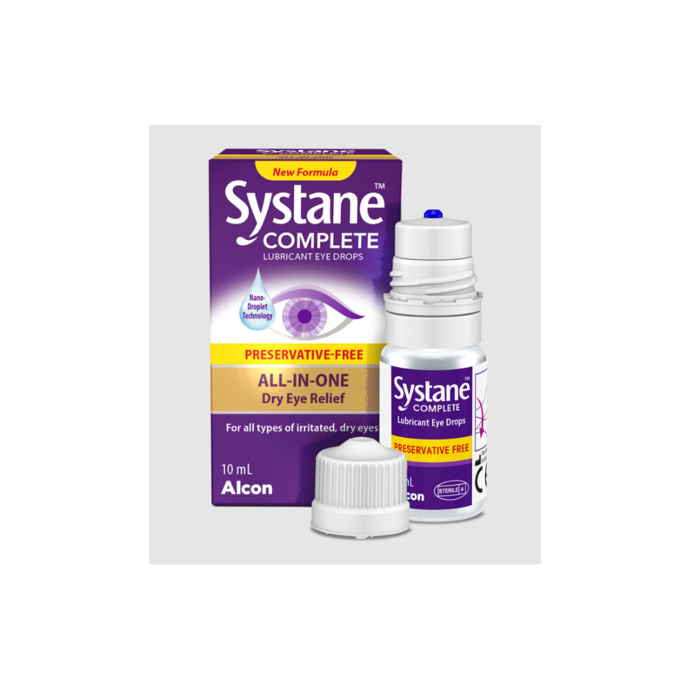 Systane Complete Preservative-Free Eye Drops 10ml