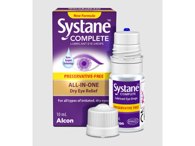 Systane Complete Preservative-Free Eye Drops 10ml