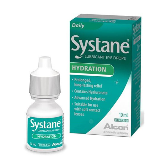 Systane Hydration Lubracating Eye Drops 10ml