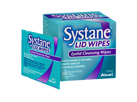 SYSTANE LID WIPES 30