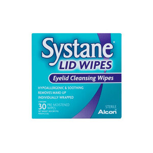SYSTANE LID WIPES 30 SACHETS