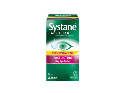 Systane Ultra Multi Dose Preservative Free Lubricant Eye Drops - 10ml