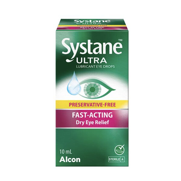 Systane Ultra Multi Dose Preservative Free Lubricating Eye Drops 10ml
