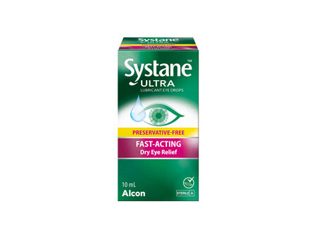 Systane Ultra Preservative-Free Lubricant Eye Drops 10mL