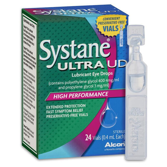 Systane Ultra UD Lubricating Eye Drops 0.4ml x 24 Vials