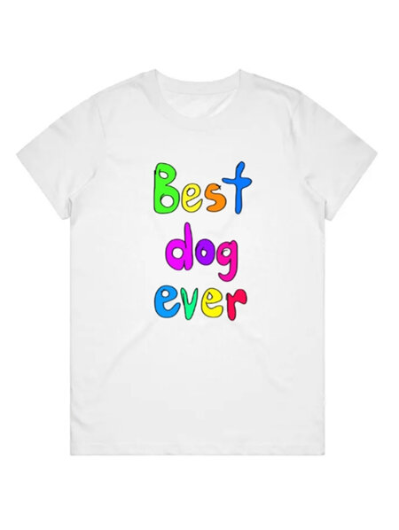 T shirt - Best dog ever - small