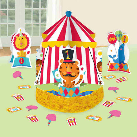 Table decorating kit - circus