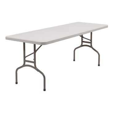 Table Oblong Folding Plastic
