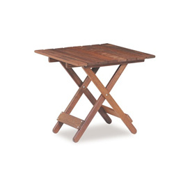 Table Outdoor Wooden 85cm Square