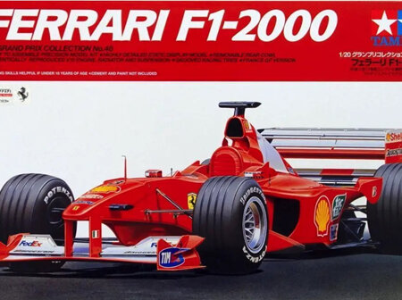 Tamiya 1/20 Ferrari F1-2000 (TAM20048)