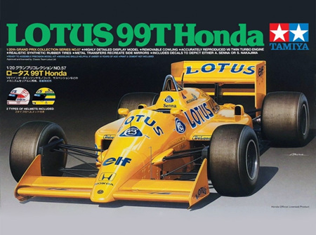 Tamiya 1/20 Lotus 99T Honda (TAM20057)