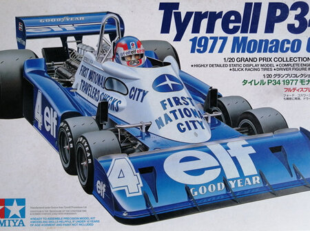 Tamiya 1/20 Tyrrell P34 1977 Monoco GP (TAM20053)