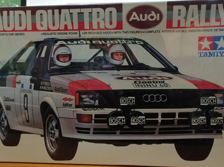 Tamiya 1/24 Audi Quattro Rally (TAM2436)