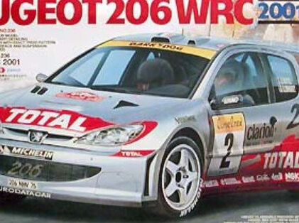 Tamiya 1/24 Peugeot 206 WRC 2001 (TAM24236)