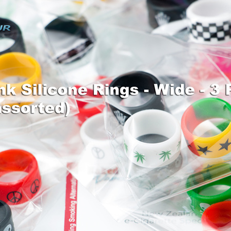 Tank Silicone Rings - 3 Pack (assorted)
