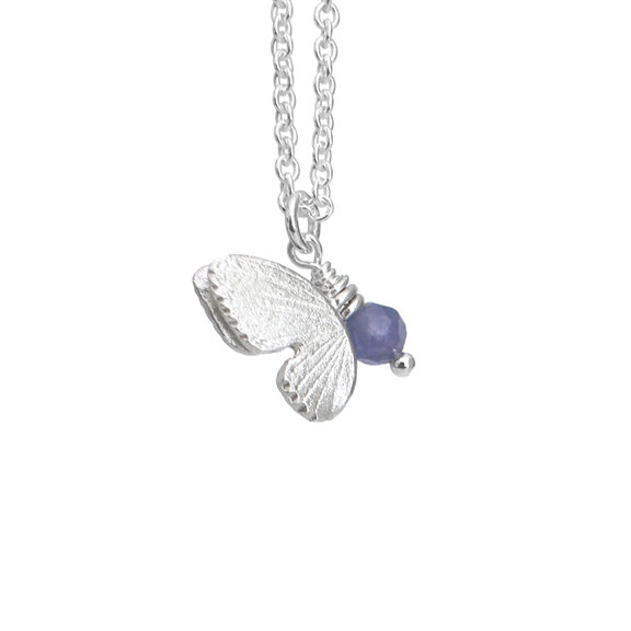 Tanzanite Butterfly Necklace