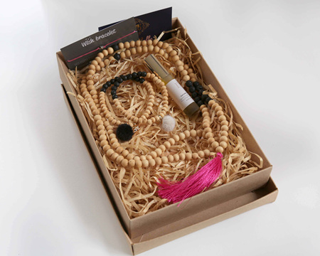 Tassel Necklace and Bracelets Diffuser Gift Box
