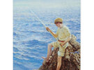 tate london capri boy fishing museums and galleries card