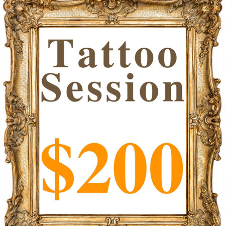 Tattoo Session $200