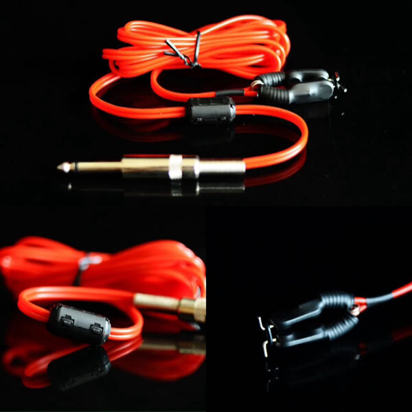 Tattoo Warehouse Silicone Clip Cord  RED color ONLY