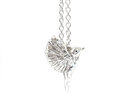 tauhou silvereye tiny bird sterling silver pendant necklace lily griffin nz