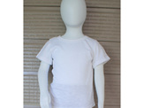 'Taylor' Tee, White, 100% Cotton, 4 years