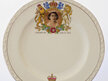 Tea plate Coronation 1953