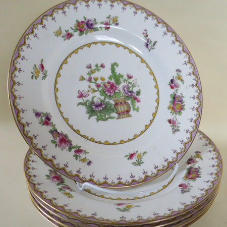 Tea plates from Harrods