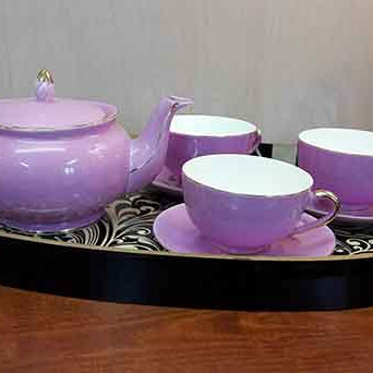 Tea Pots, Cups and Saucers