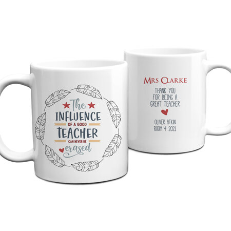 Teacher Influence Personalised Mug