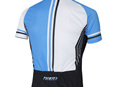 Team Cycling Shirt, White / Blue / Black