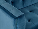 TEBO 2 Seater Sofa - Blue Velvet