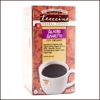 Teeccino 75% Organic Herbal Coffee Almond Amaretto 25pk