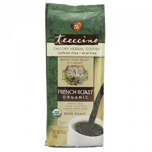 Teeccino Organic Chicory Herbal Coffee French Roast