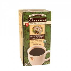 Teeccino Organic Herbal Coffee French Roast 25pk