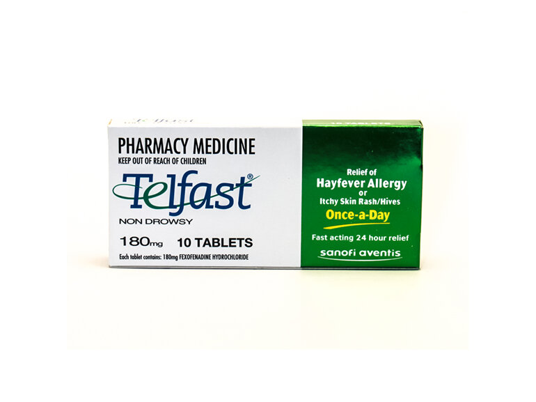 Telfast 180mg 10 tablets