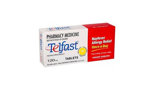 TELFAST Tablets 120mg 10s: